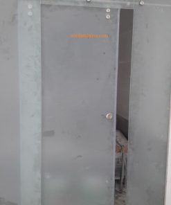 Cửa kính cường lực - cửa lùa đơn phi 25