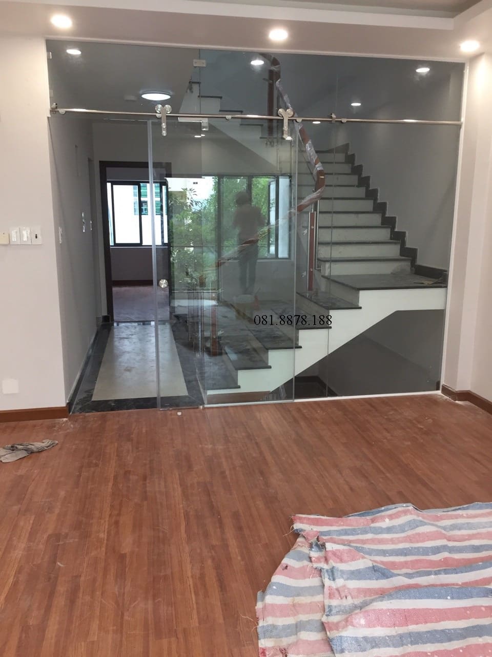 Cửa lùa đôi phi 25 1 cánh