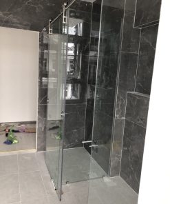 Phòng tắm kính cửa lùa phi 25