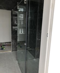 Phòng tắm kính cửa lùa phi 25
