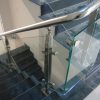 Cầu thang kính inox 304