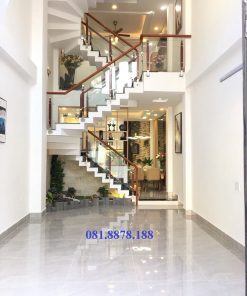 Cầu thang kính giá rẻ