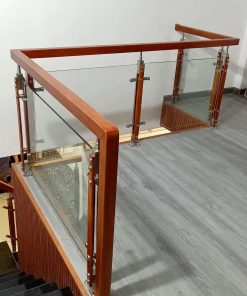 cầu thang kính giá rẻ