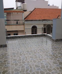 Lan can kính trụ lửng inox 304 cao 380