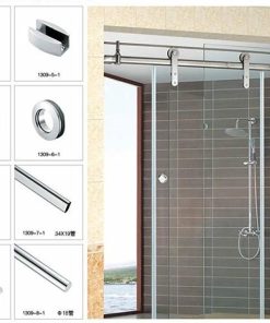 Phòng tắm kính cửa lùa phi 25