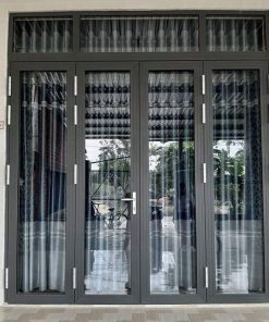 Cửa xingfa 4 cánh sử dụng bản lề 4D