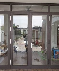 Cửa xingfa 4 cánh sử dụng bản lề 4D