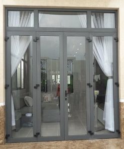 Cửa xingfa 4 cánh sử dụng bản lền 3D