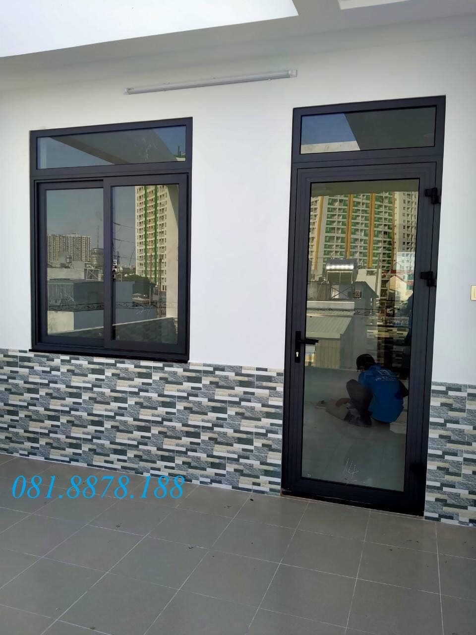 Cửa 1 cánh mở quay xingfa